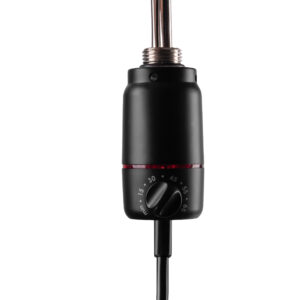 Radiatorconnect Therm Electronic Mat Zwart elektrisch verwarmingselement met thermostaat
