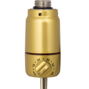 Radiatorconnect Therm Electronic Brass elektrisch verwarmingselement met thermostaat