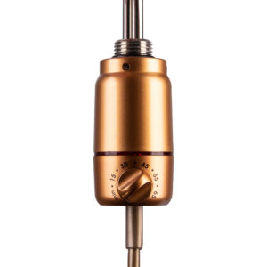 Radiatorconnect Therm Electronic Copper elektrisch verwarmingselement met thermostaat
