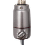 Radiatorconnect Therm Electronic Graphite elektrisch verwarmingselement met thermostaat