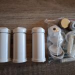Bevestigingsset Milan handdoekradiator wit – alle onderdelen compleet