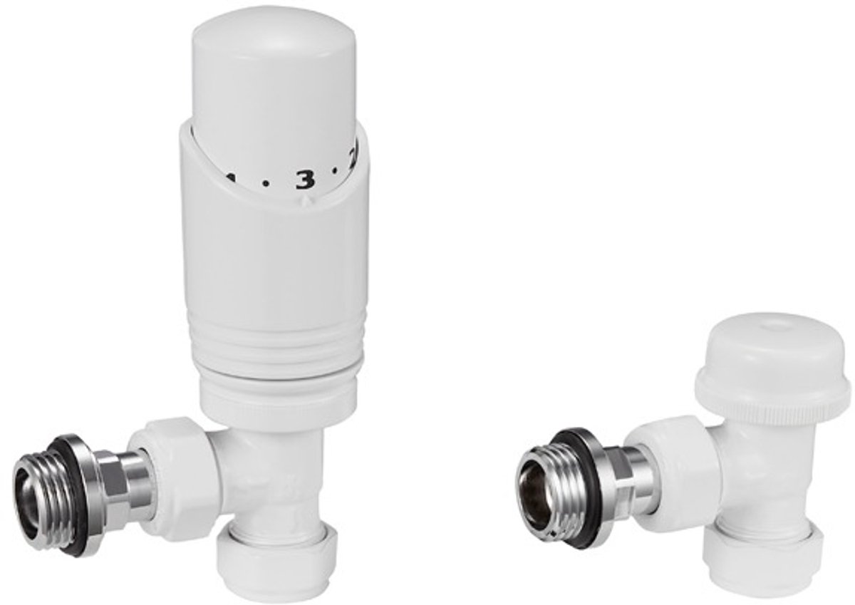 Radiatorconnect Radiatorkraan Thermostatisch Haaks | Premium