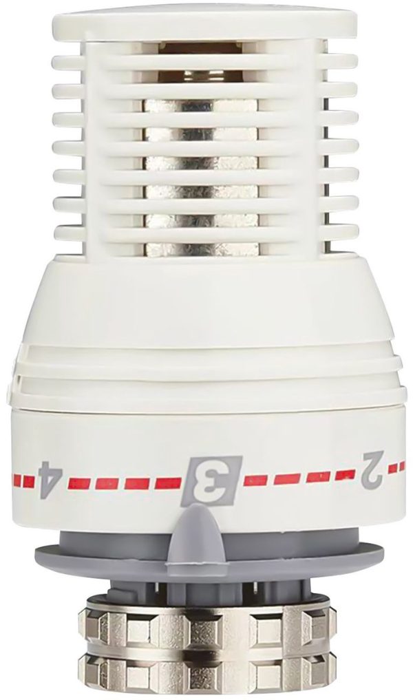 Radiatorconnect Thermostaatknop Eco Wit M30 x 1.5