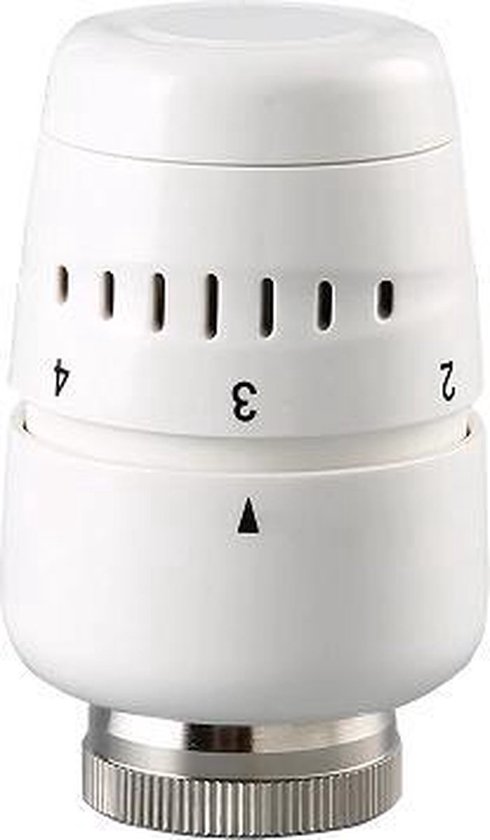Radiatorconnect Thermostaatkop Belly Wit M30 x 1.5