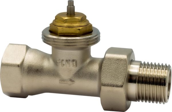 Radiatorconnect Thermostatische radiatorkraan recht M30 - 1-2MV 1 Radiatorconnect Thermostatische Radiatorkraan Recht M30 - 1/2MV Messing