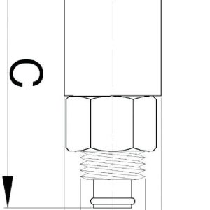 Radiatorconnect automatische ontluchter 1/2" geïnstalleerd