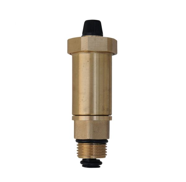 Automatische Ontluchter 1/2" Messing Stopventiel