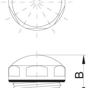 Blindstop O-Ring Wit 1/2 – Betrouwbare afdichting
