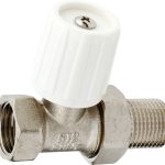Radiatorconnect manuele radiatorkraan ½" x ½" recht