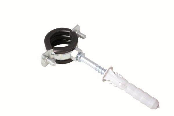 Radiatorconnect enkele buisklem 3-8 met beschermrubber 1 Radiatorconnect buisklem 5/4" met beschermrubber inclusief schroefpen en plug