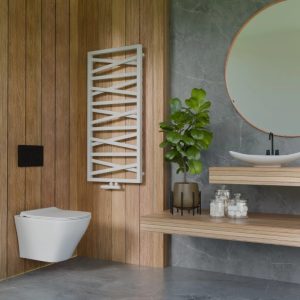 Detail Feda designradiator 53 cm vlakke voorkant wit