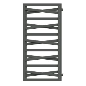 Detail designprofiel Figo radiator 53 cm zwart