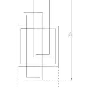 Designradiator Argenteus 450 mm technische fiche