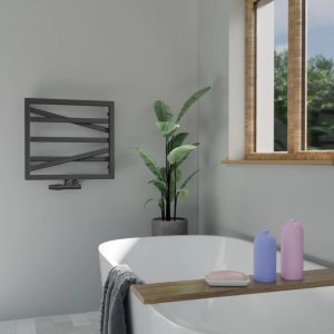 Fala radiator 53 cm middenaansluiting detail