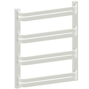 Pola badkamerradiator 540 mm wit zijaanzicht