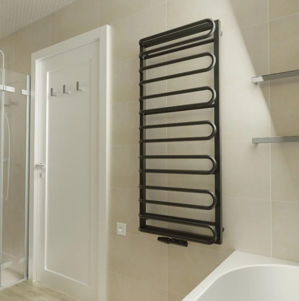 Radiatorconnect Afrodyta Zwart 1 Afrodyta Zwart Breedte 530 mm van Radiatorconnect