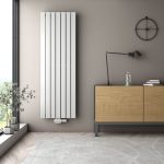 London Wit Breedte 609 mm met 8 verticale buizen