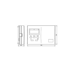 Aansluitschema Elektrobock PT10 kamerthermostaat potentiaalvrij relais