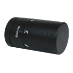 Comap Sensitive thermostaatknop Mat Zwart - Radiatorconnect