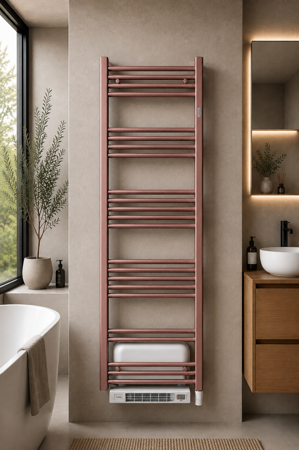 Fiona Blower Premium elektrische handdoekradiator Pers