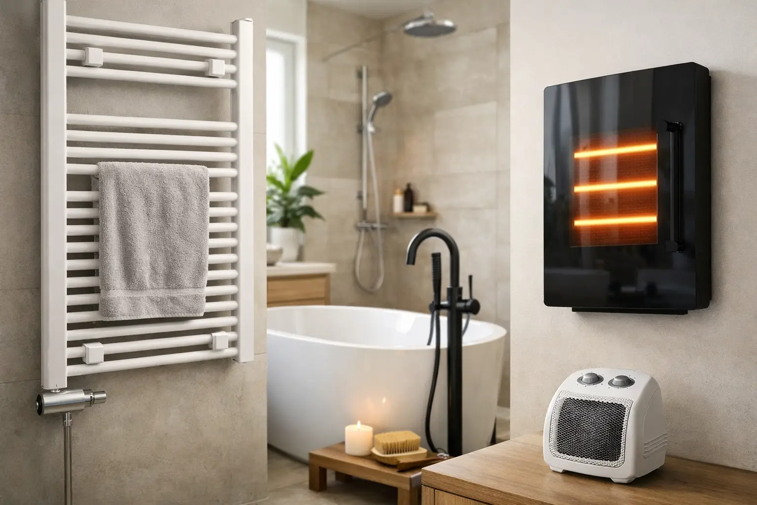 Badkamerverwarming kiezen voor uw badkamer
