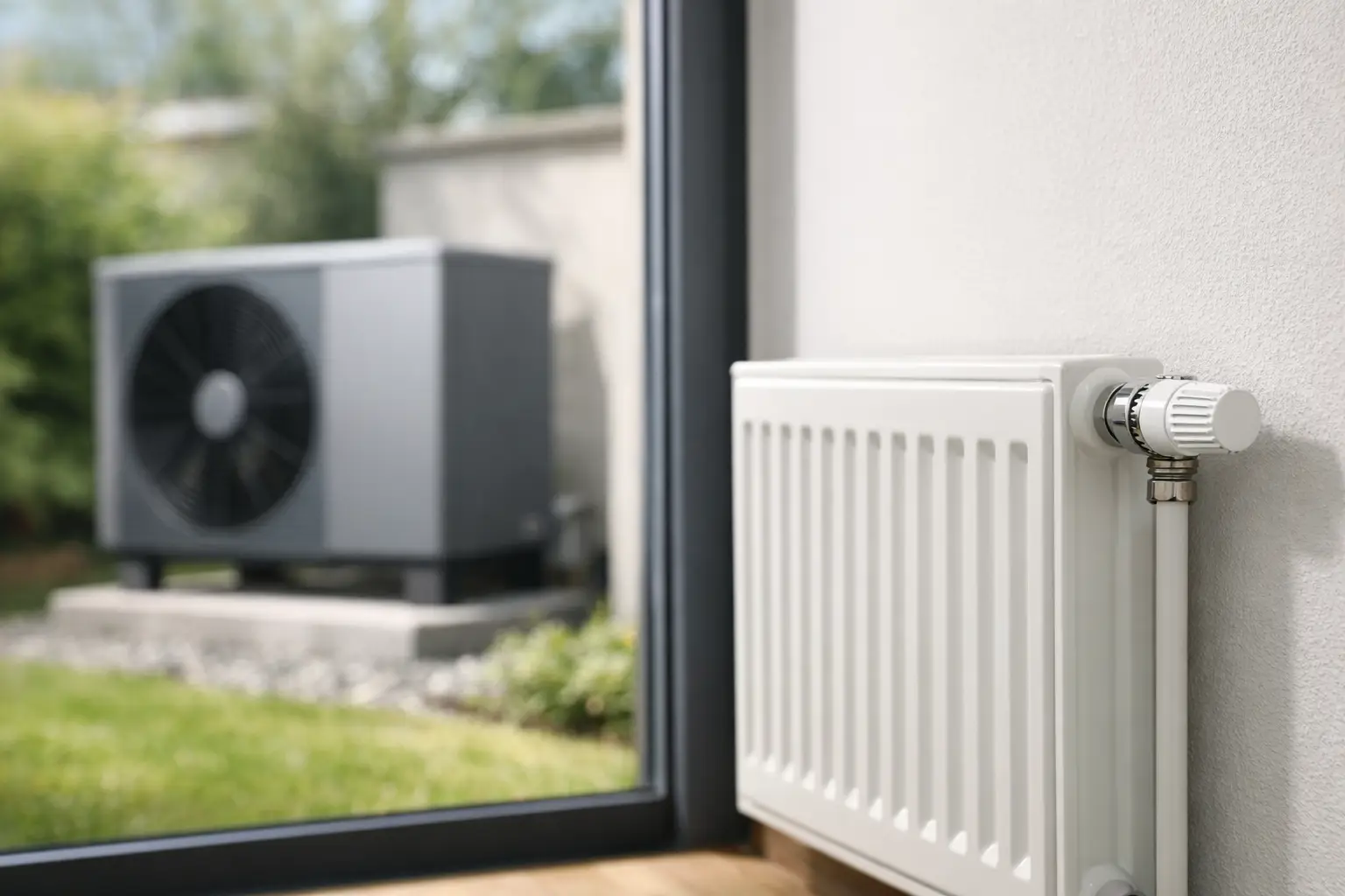 Kan een radiator op een warmtepomp werken?