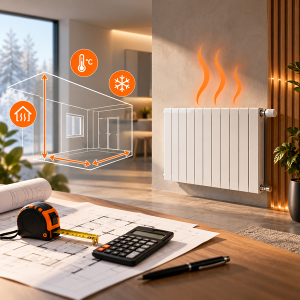 Vermogens berekening Radiator vermogen berekenen voor de juiste radiator